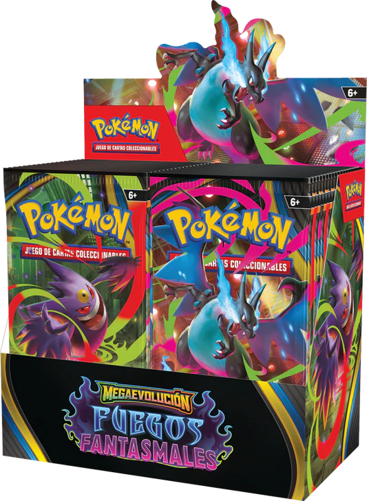 BOOSTER BOX 36 SOBRES FUEGOS FANTASMALES 🇪🇸