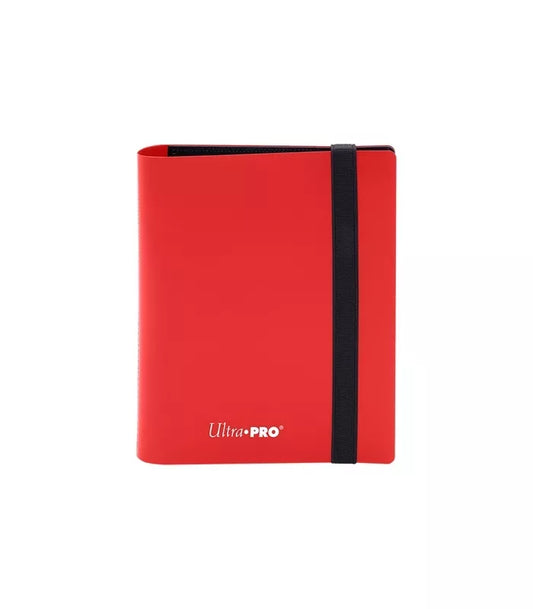 ÁLBUM 4 BOLSILLOS ROJO ULTRA PRO