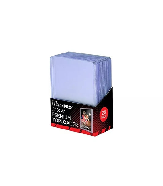 FUNDAS STANDARD TOPLOADER SUPER CLEAR PREMIUM (25 UNIDADES) ULTRA PRO