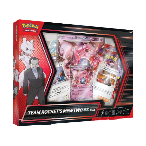 CAJA MEWTWO DEL TEAM ROCKET 🇬🇧